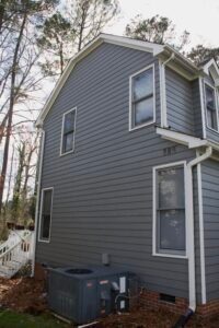 gray house left side